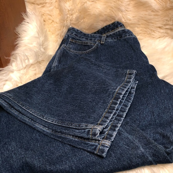 Cabela's Mens Jeans 42 x 32 12” rise GUC dark blue - Picture 4 of 5